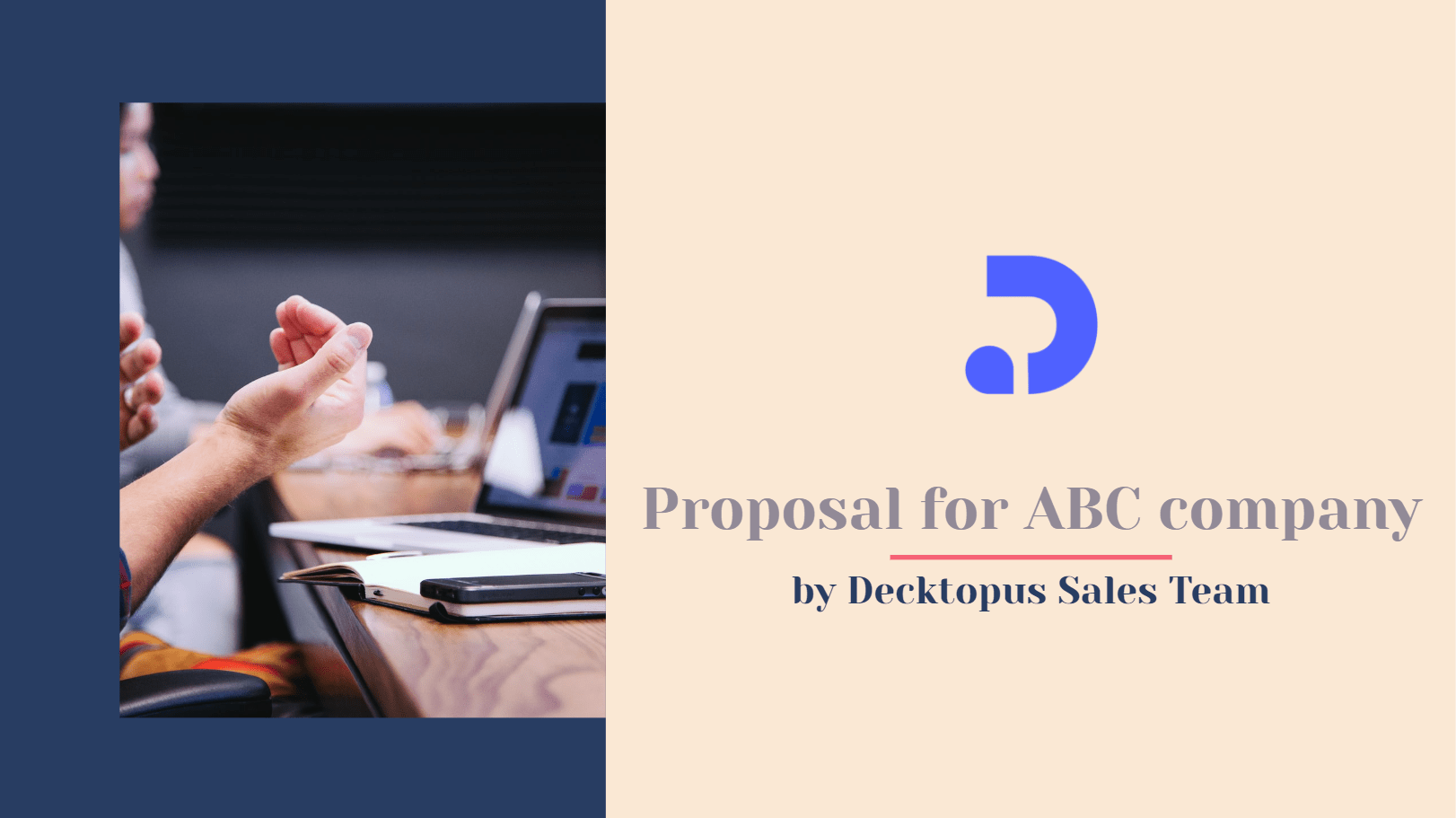 Yoga Course Proposal Template Decktopus